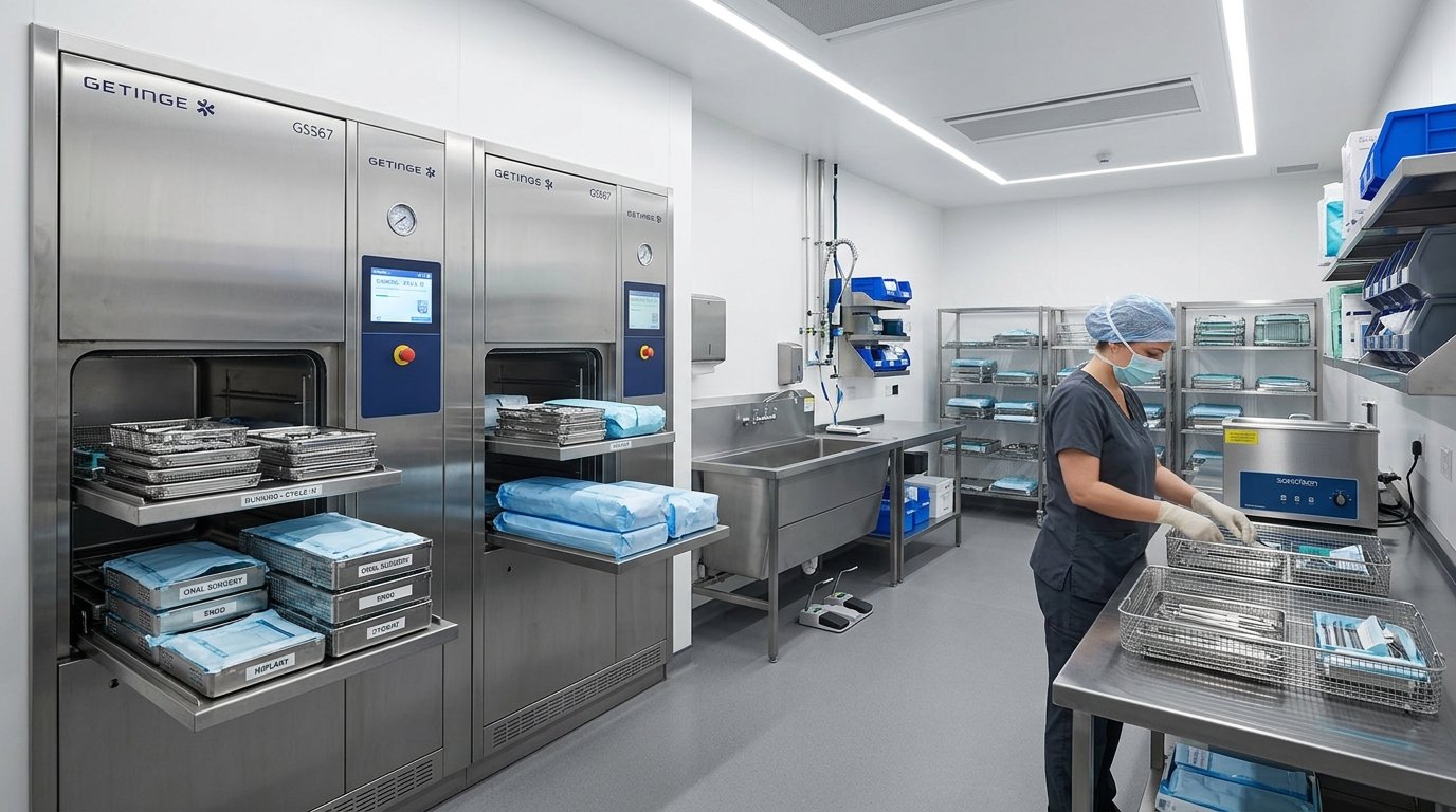 Dental sterilization and hygiene facility